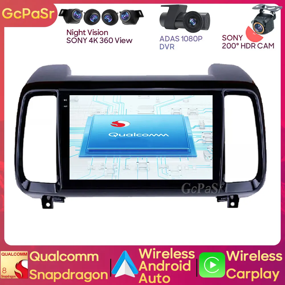 

Qualcomm For Hyundai Tucson IX35 2018 Auto Car Radio Multimedia Player Android Dash Cam 5G Wifi GPS HDR QLED CPU BT NO 2din DVD