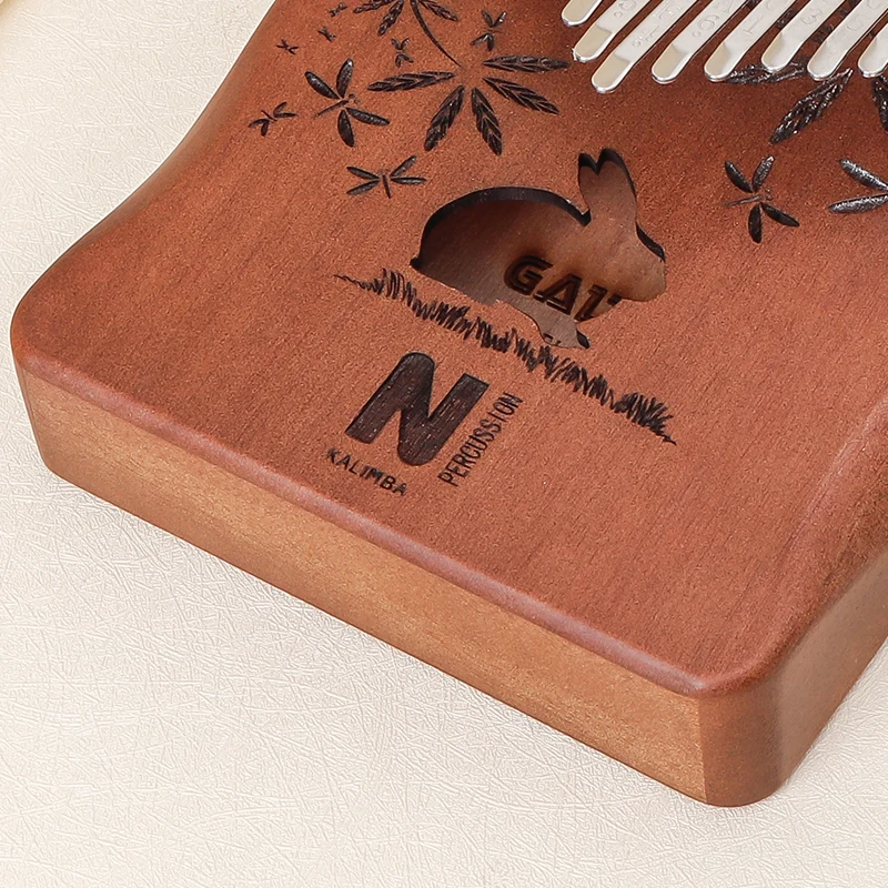 Kalimba 17 Keys Thumb Piano Musical Instruments Kalimba Piano High Quality Handguard Wood Mahogany Mbira Body