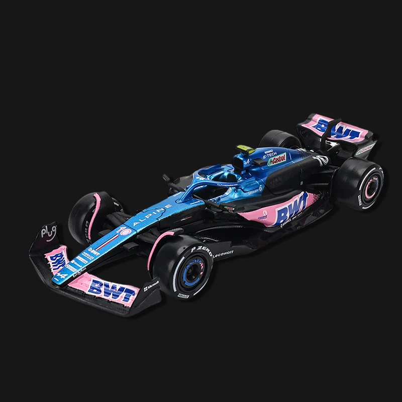 Bburago Масштаб 1:43 Литая Под Давлением Модель BWT Alpine A523 F1 Игрушечный Автомобиль В
