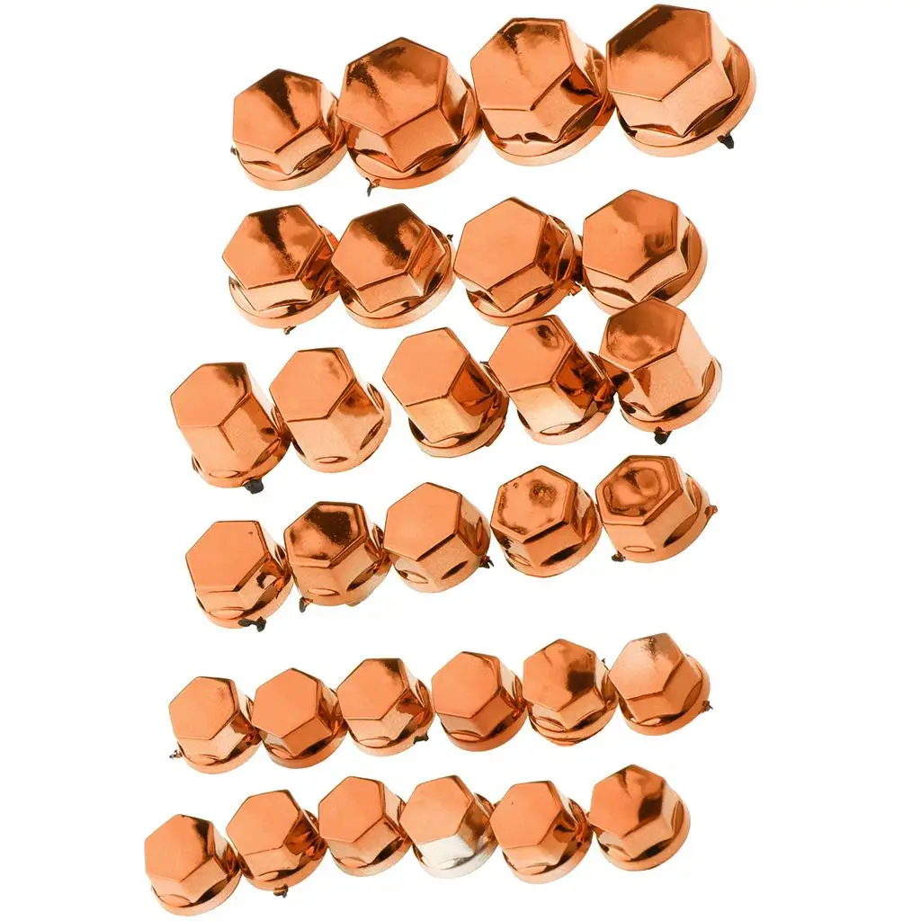 

2x 30Pcs Durable Motorcycle Front Axle Cover Nut Screw for