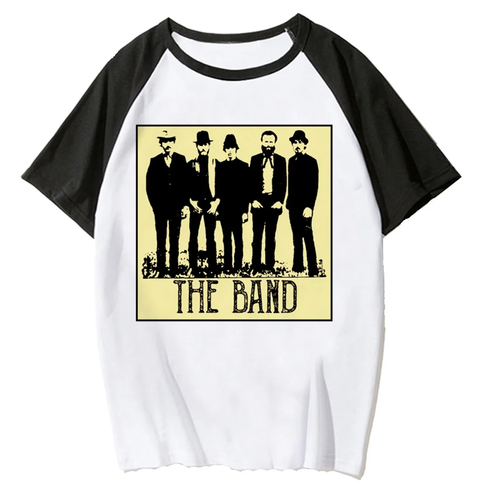 

The Band Vintage Retro Concert Tee women summer top girl anime comic harajuku clothes