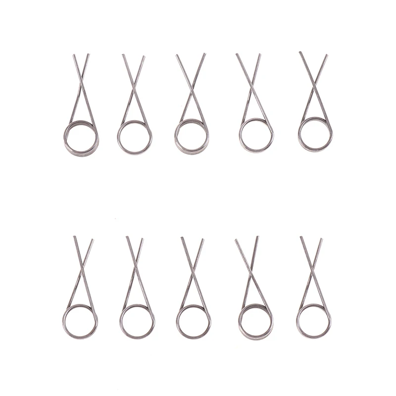 

10Pcs 1.6X18mm Torsion Spring Return Spring For DIY Model Making And Assembly