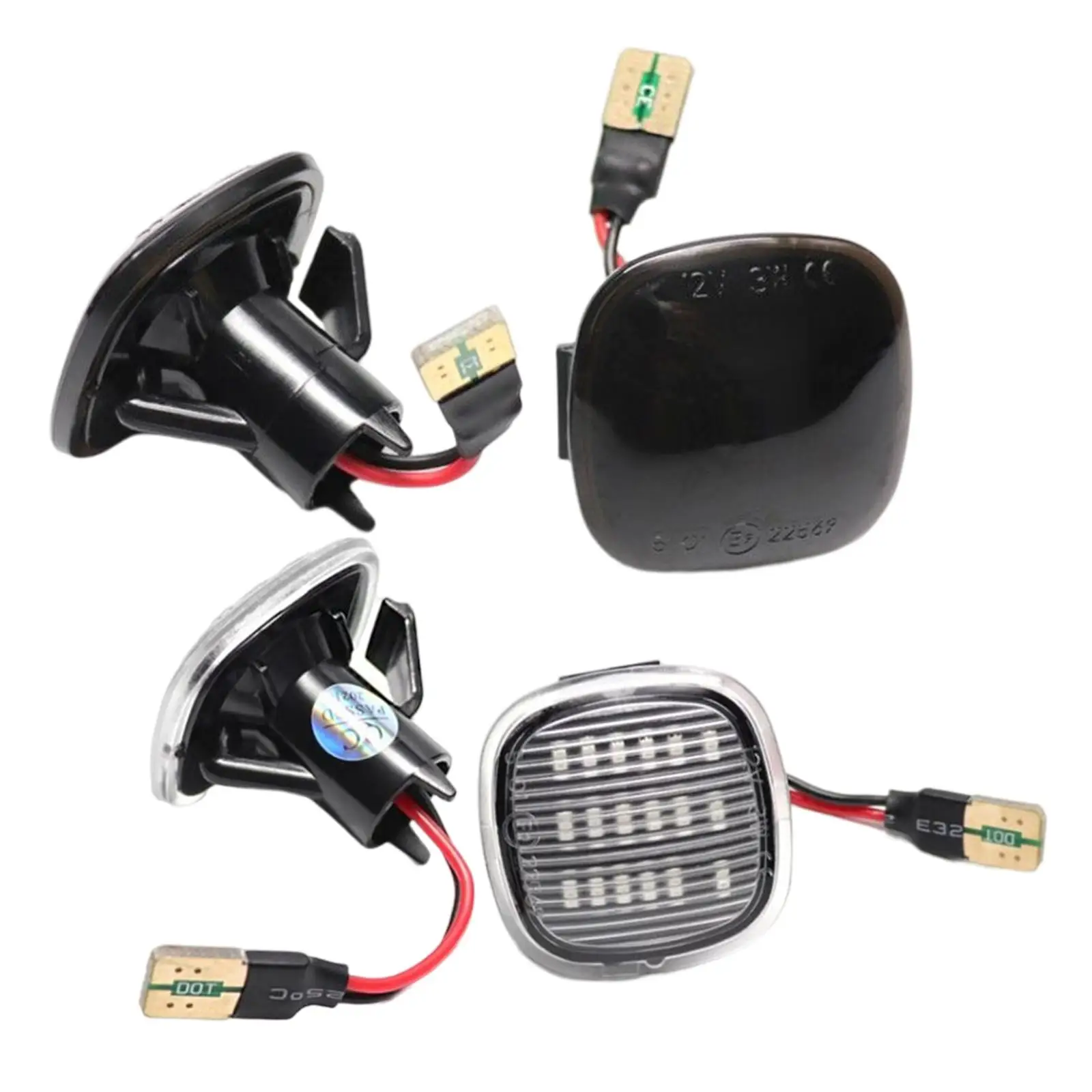 

2 шт. 1U0949127C указатели поворота лампы 1U0949127B 4D094912 7 светодиодный ная сторона для A3 A8 легкая в установке