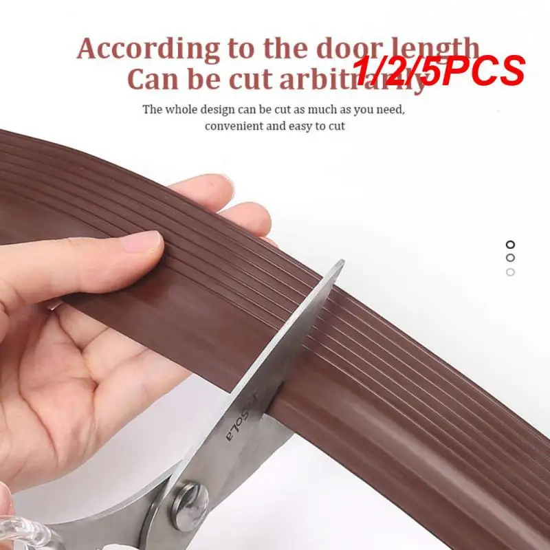 

1/2/5PCS Door Seam Sticker Tpe Noise Stopper Wind Blocker Saving Electricity Waterproof Household Accessories Door Sealing Strip