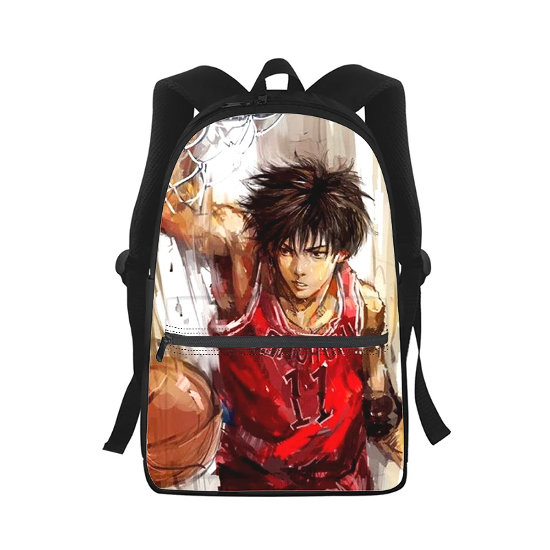 Slam Dunk Anime basketball Men Women Backpack 3D Print Fashion Student School Bag Laptop Backpack Kids Travel Shoulder Bag