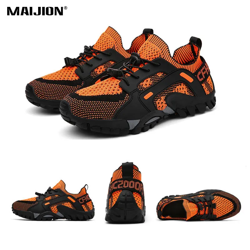 

Мужские Нескользящие кроссовки для треккинга и походов, удобные дышащие спортивные кроссовки для фитнеса, Мужская износостойкая обувь для активного отдыха