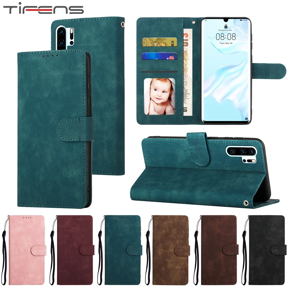 

Flip Leather Case For Huawei P40 P30 Lite Mate 40 Pro Plus P Smart Z Honor 20 Y6P Luxury Wallet Card Slots Magnetic Phone Cover
