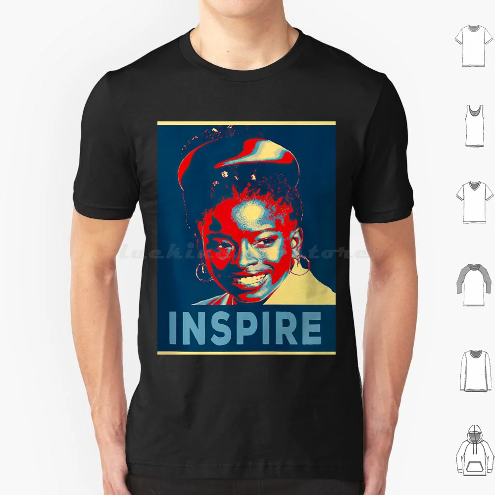 Amanda Gorman T Shirt Big Size 100% Cotton Poetry Inauguration The Hill We Climb For President