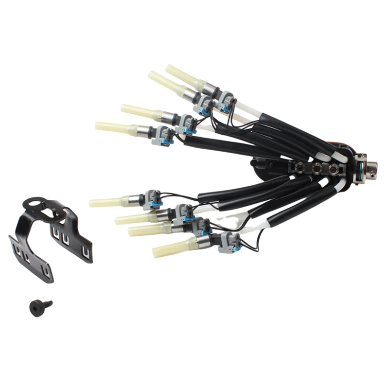 

8-цилиндровый топливный инжектор с кронштейном FJ504 89060440 для Chevy GMC пикапа V8 5,0 л 5,7 л