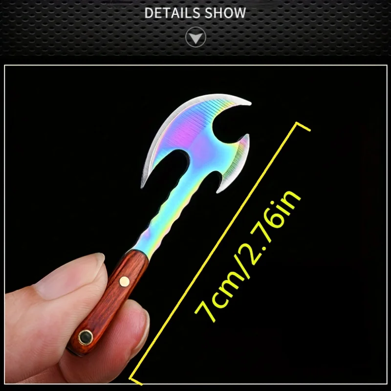 Мини-топор Для Сглаживания Товаров Портативный Овощной Нож Резак Багажа Подарок