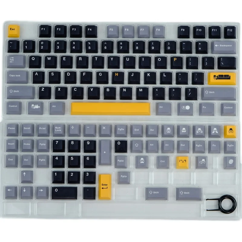 GMK Privacy Tag 129 клавиш PBT оригинальные высокосублимированные механические колпачки для клавиатуры, периферийные устройства Hot Brother (art.: 3920cc85ffc0c) - 3920cc85ffc0c