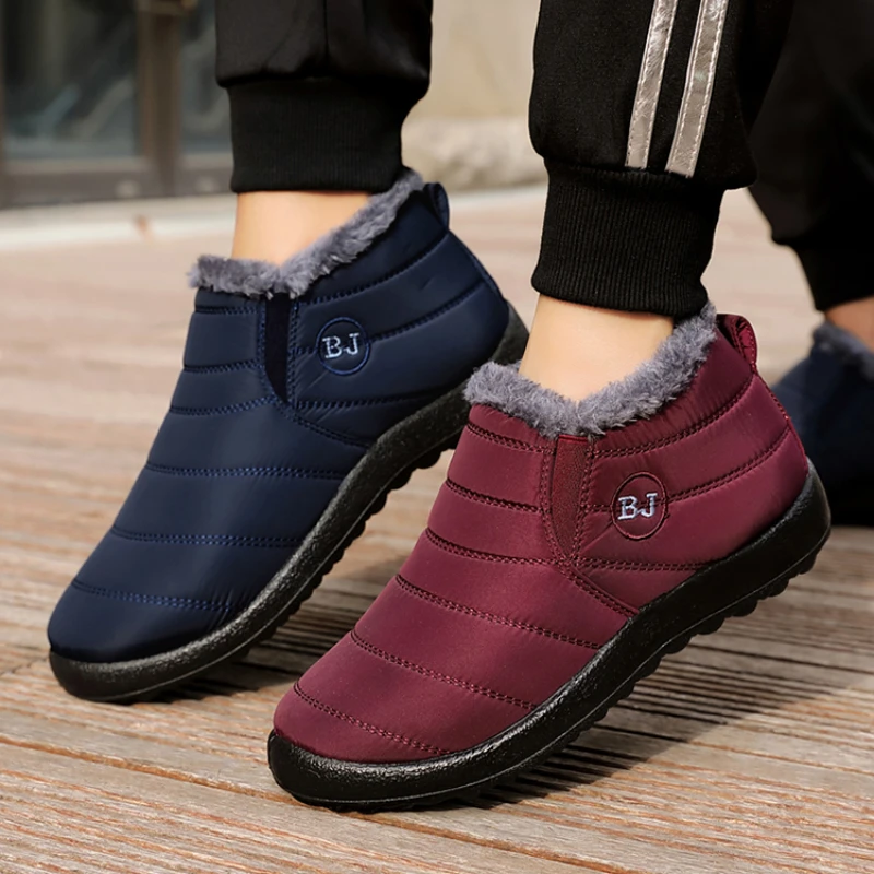 

Woman Boots Plush New Warm Ankle Boots For WomenWinterBoots Waterproof Women Boots Female Winter Shoes Women Booties
