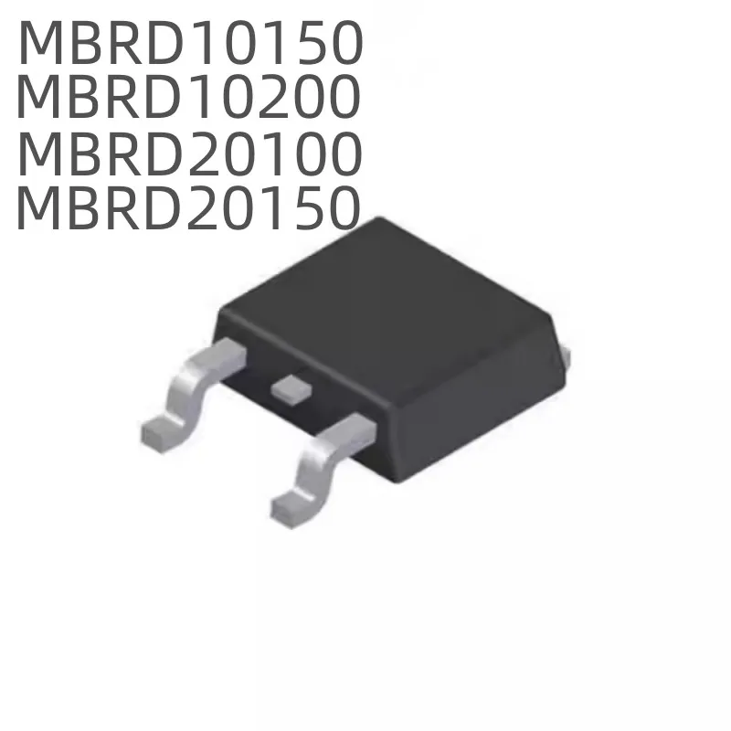 

10PCS new MBRD10150 MBRD10200 MBRD20100 MBRD20150CT TO-252 Schottky diodes