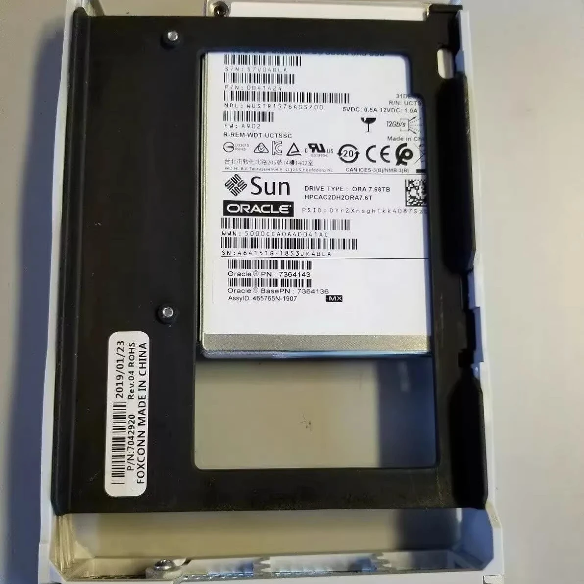 7364143 7 68 T SAS SSD жесткий диск для USB 7364136