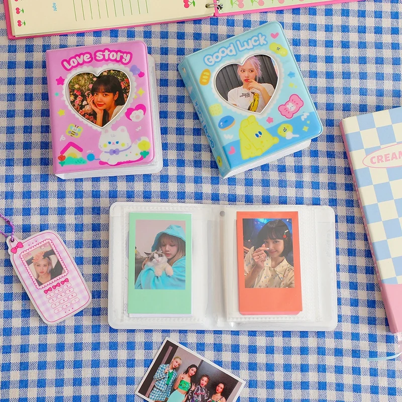 

Photo Album Korean Idol Pictures Storage Book Card Holder Sweet Star Photocard Binder Mini Cards Collect Book