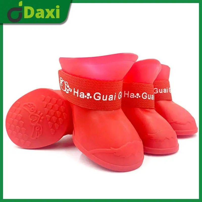 

Waterproof Dog And Cat Socks Dog Shoes Dog Cat Anti-slip Boot Pet Clothing Outdoor Pet Foot Covers Dog Boots Pet Supplies