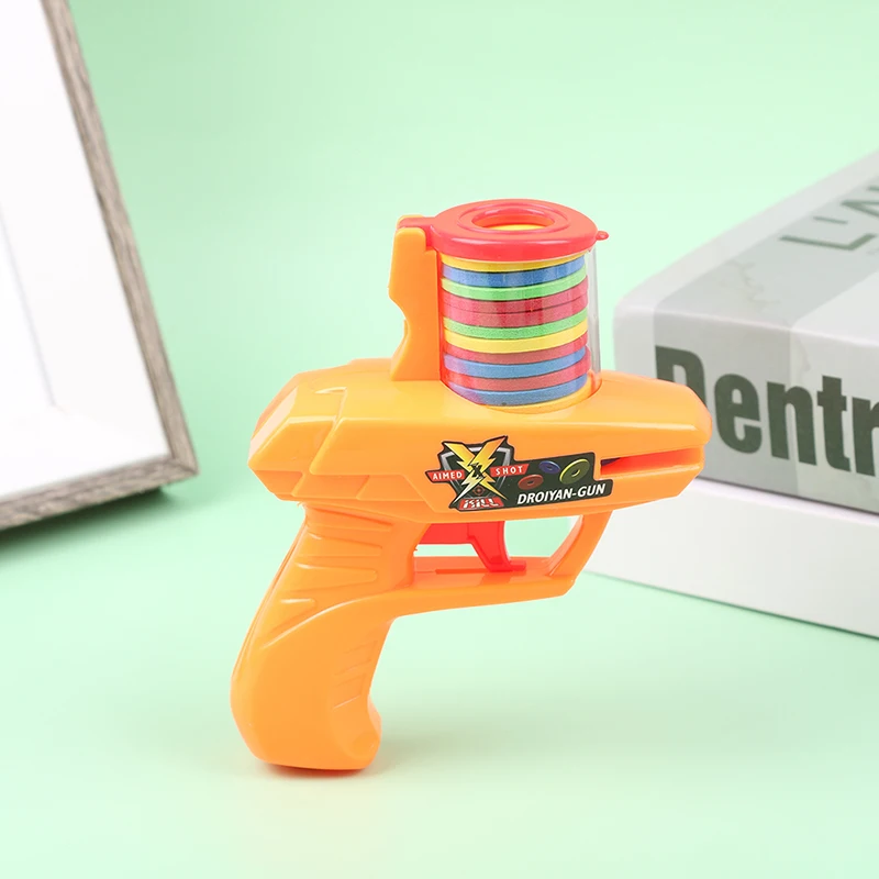 

Classic Children Flying Saucer Guns EVA Soft Bullets Outdoor Party Kids Toys Xmas Gifts