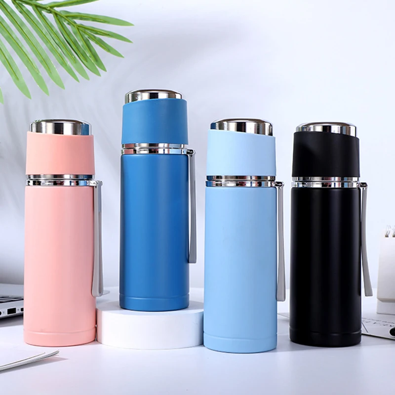 

304 Stainless Steel Vacuum Insulation Cup Creative With Rope Water Cup Portable Sports Large-Capacity Water Bottle