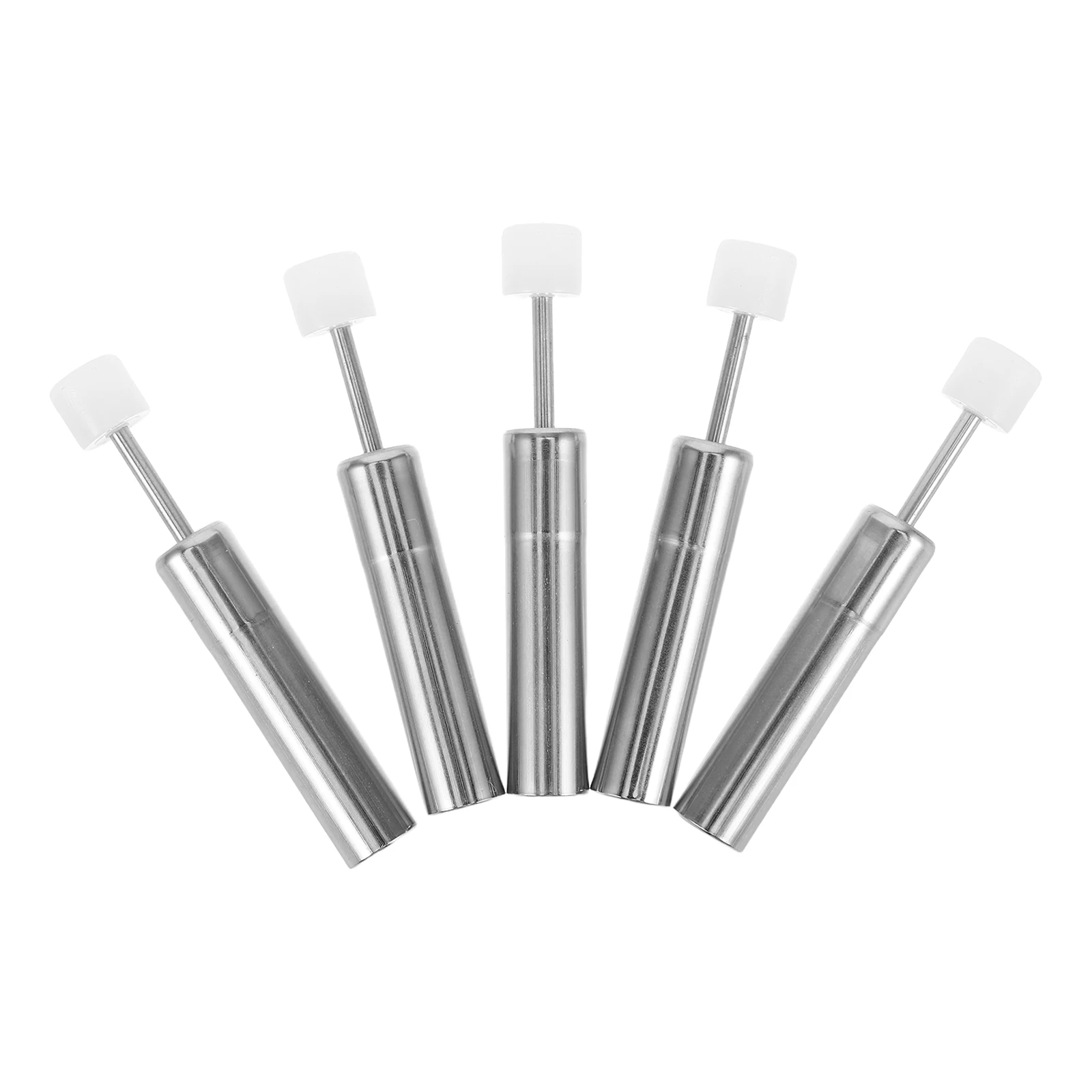 

5 шт. демпфер для дверей шкафа с мягким закрытием, гидравлический буфер, демпферы для ящиков, стопоры, металлические упоры для гардероба, тихий доводчик