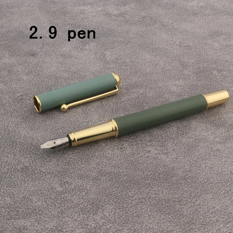 

Перьевая ручка Chouxiongluwei параллельная каллиграфия, матовая, зеленые чернила, 0,7/1,1/1,5/1,9/2,5/2,9 мм