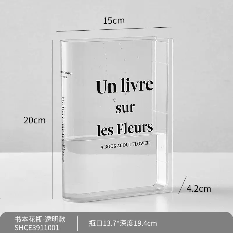 

Акриловая ваза для цветов INS современная