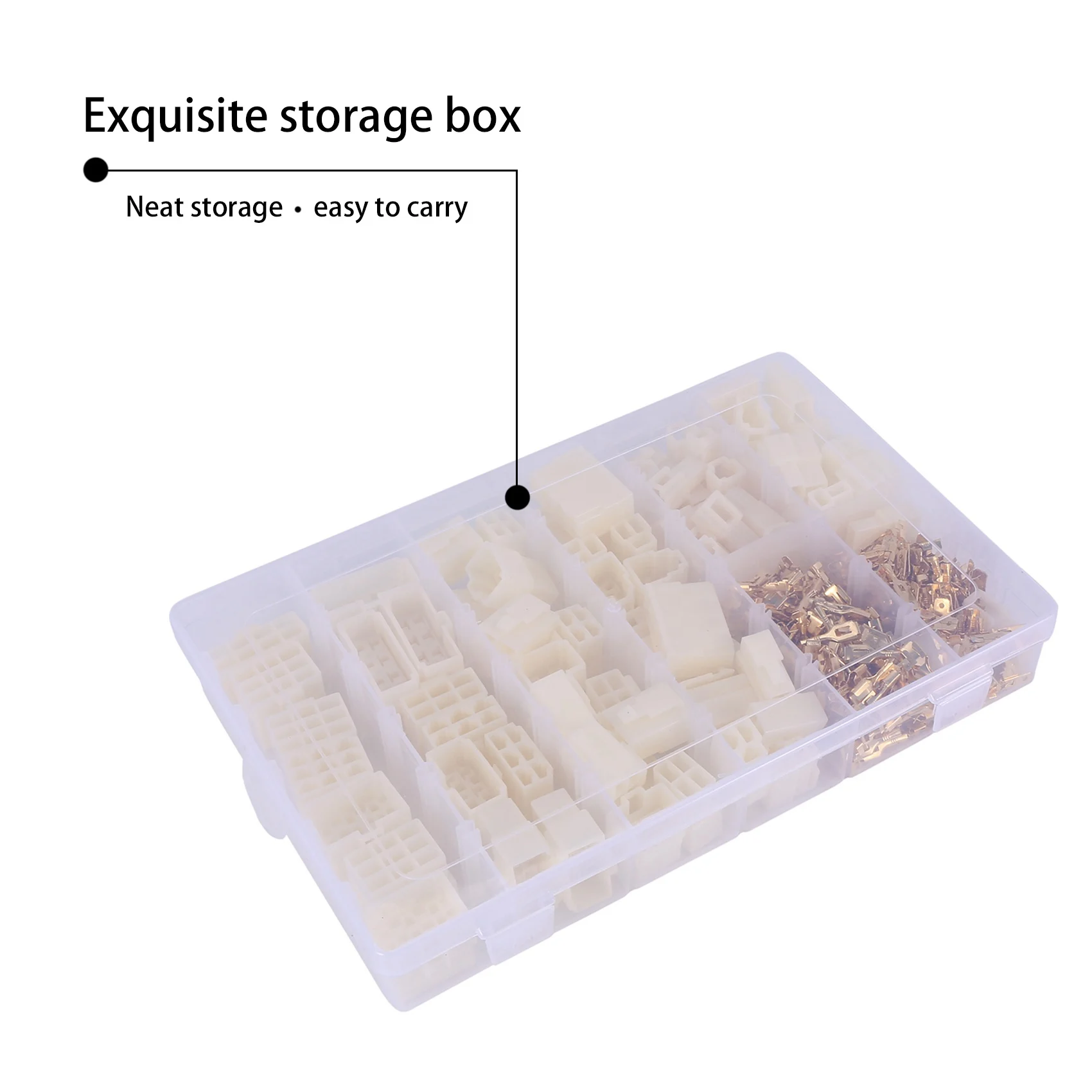 400 шт. 6 3 мм 1 2 4 8 9-контактный электрический автомобильный разъем для проводов