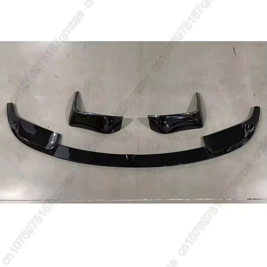 

Передний бампер автомобиля для BMW 3 серии F30 2012-2018 M3 M4 Style Splitter + боковой сплиттер Coner глянцевый черный вид из углеродного волокна