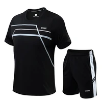 high quality tennis jerseys badminton shirt shorts set men table tennis sets ping pong clothes badminton jogging sports suits