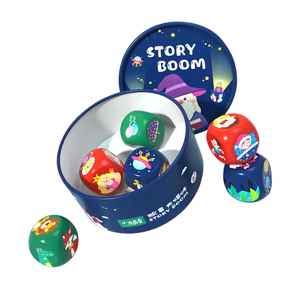 

1 Set Kids Intellectual Funny Dice Game Logical Thinking Plaything