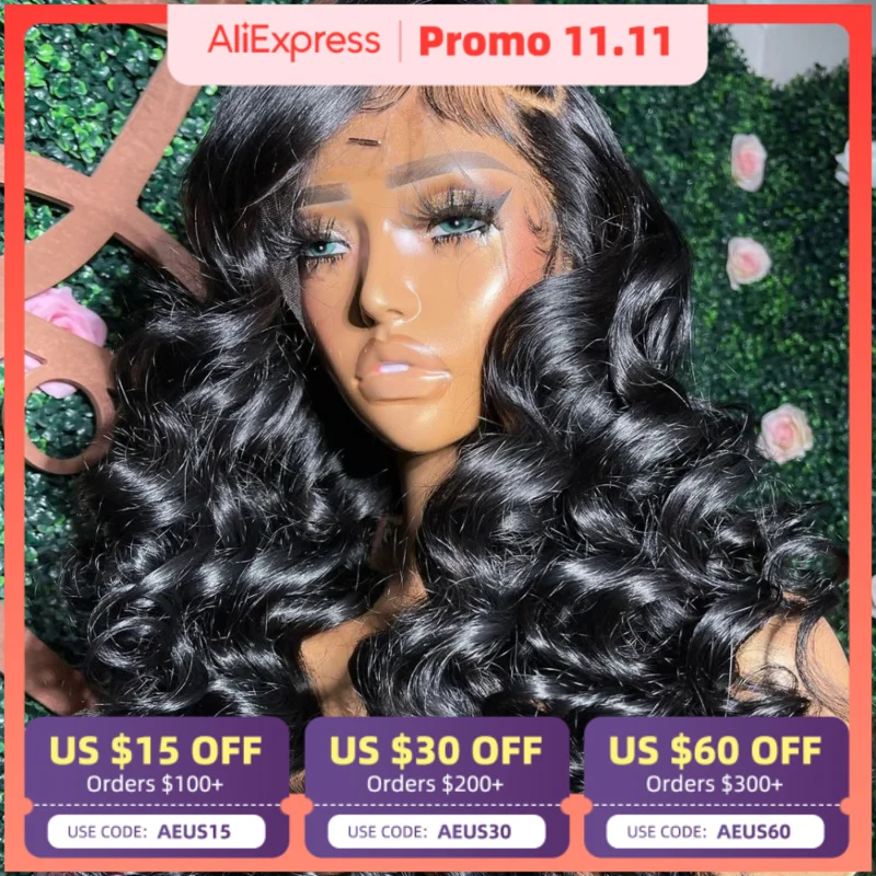 

360 Loose Wave Lace Front Wig Human Hair Pre Plucked With Baby Hair 4x4 13x4 Loose Deep Perruque Cheveux Humain On Promotion