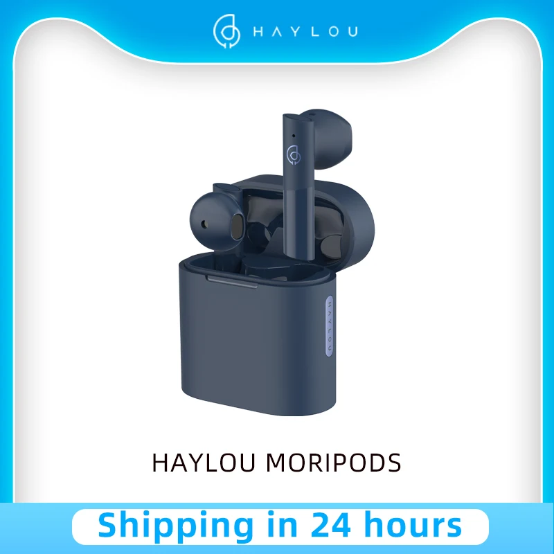 

HAYLOU T33 MoriPods Bluetooth 5.2 Headphone TWS Wireless Earphone QCC 3040 aptX AAC/SBC HiFi Sound Stereo Bass Gaming Headset