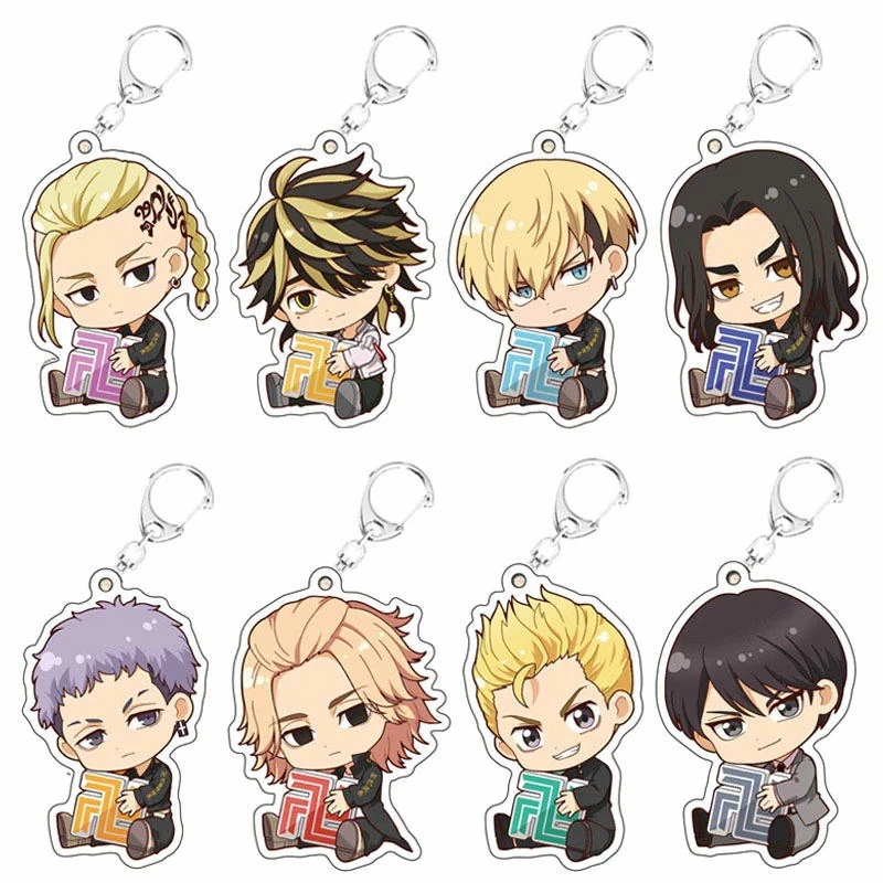 

Tokyo Revengers Acrylic Keychain For Bags Boys Girls Keyring Chain Anime Pendant Jewelry Accessories Wholesale For Fans