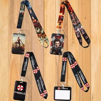 a0403 movie umbrella id card holder lanyard name credit card holders bank card neck strap card id holders identity badge