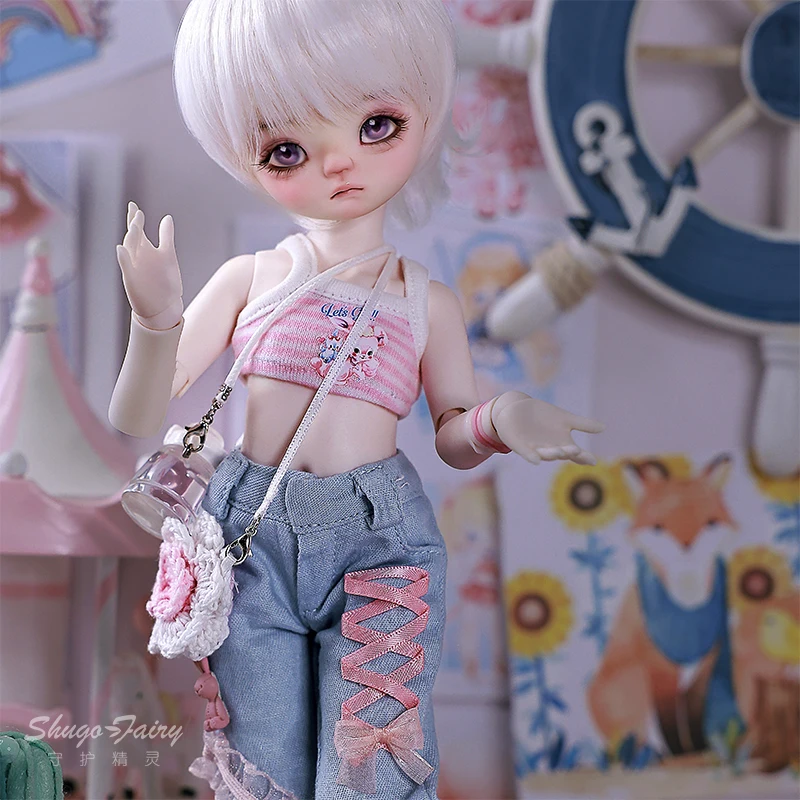 Shuga Fairy Sapphire 1/6 BJD кукла игрушки из смолы для детей розовый крутой летний хороший