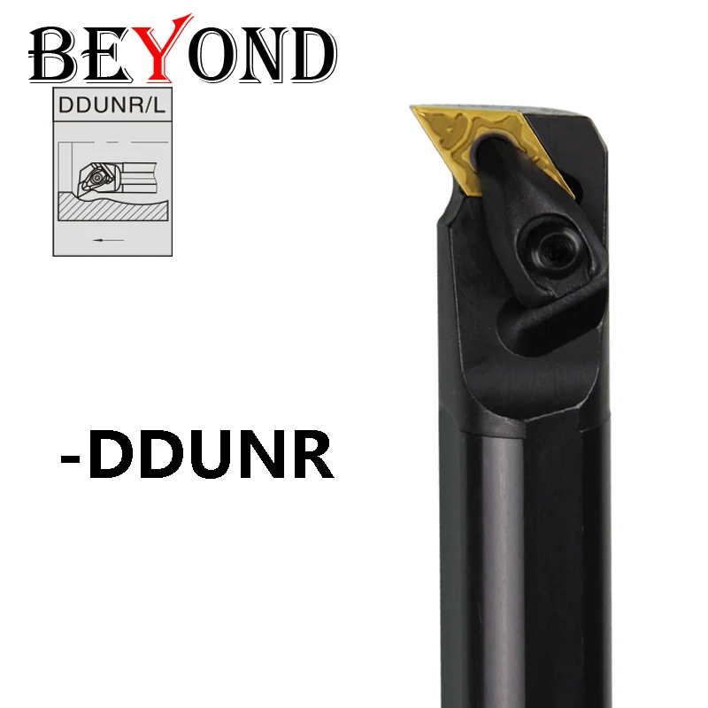 

BEYOND D-Type S25S-DDUNR15 S32T-DDUNL15 DDUNR DDUNL Boring Bar Turning Toolholder Internal Cutter Shank DNMG15 Carbide Inserts