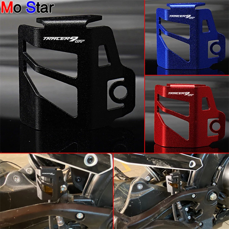 

TRACER9GT CNC Rear Brake Fluid Reservoir Guard Cover For Yamaha Tracer 9 gt 9gt TRCAER9GT 2021 2022 2023 Motorcycle Accessories