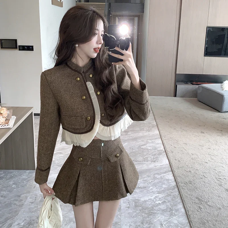 Real Shot + в наличии Французский роскошный богатой костюм Heiress классическом стиле