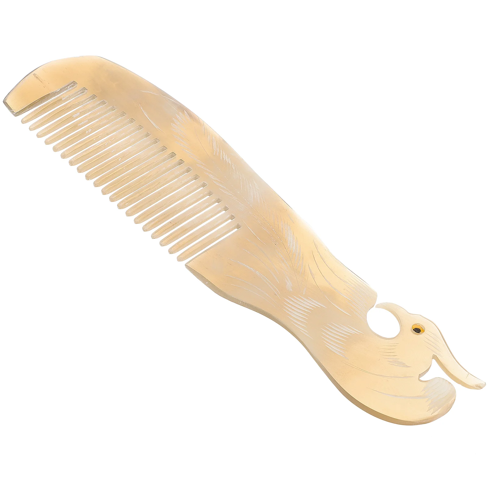 

Comb Horn Hair Beard Combs Ox Massagefor Pocket Fine Bone Women Natural Wide Static Anti Sided Double Mini Men Curly