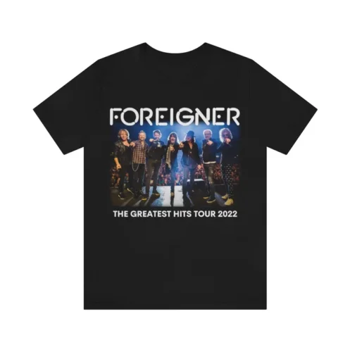 

Foreigner The Greatest Hits Tour 2022 T-shirt music band t shirt