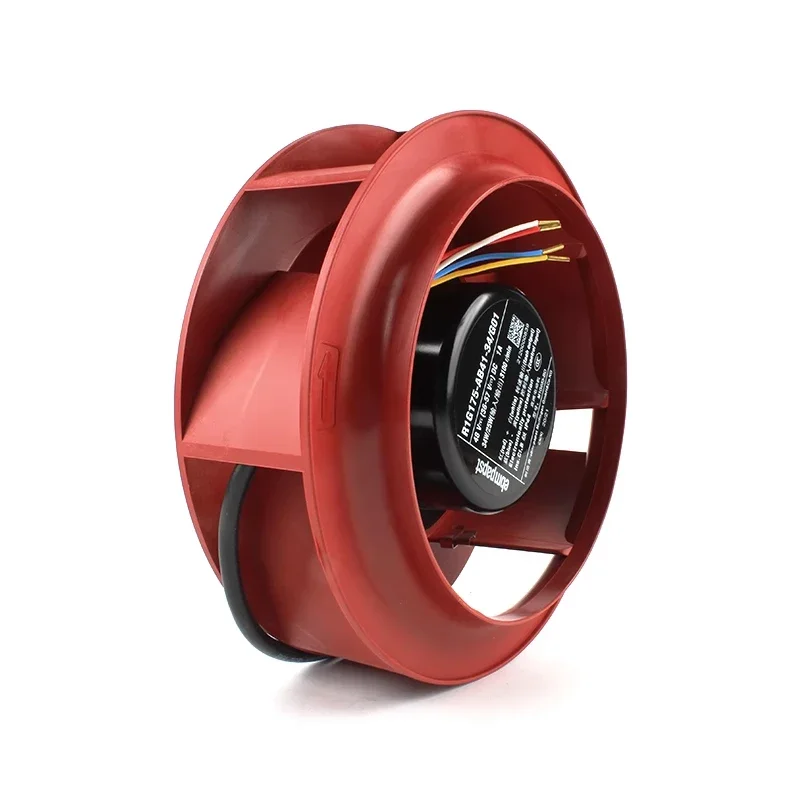 R1G175-AB41-34/G01 48 В 1 А 34/25 Вт 172 мм промышленный центробежный вентилятор для шкафа