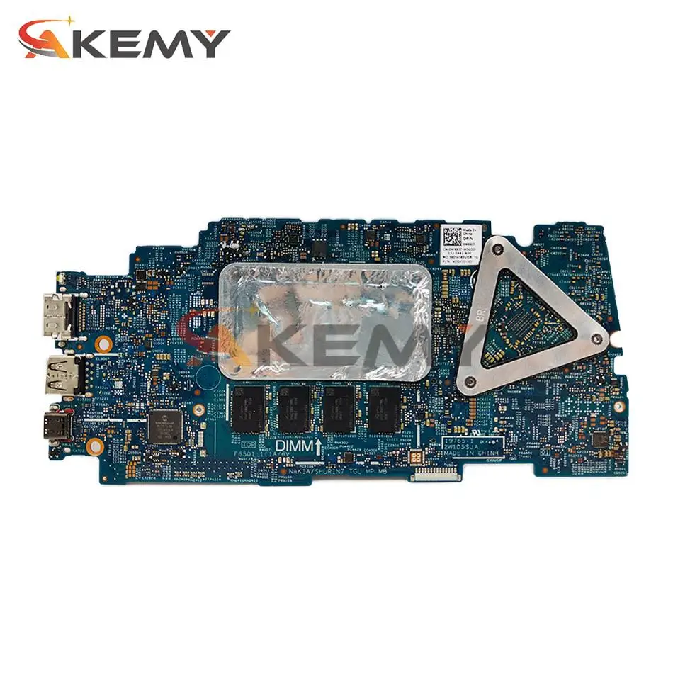 Материнская плата для ноутбука Dell Vostro 5301 с процессором I7-1165G 7 16GB-RAM PM 2W1D5 19765-1