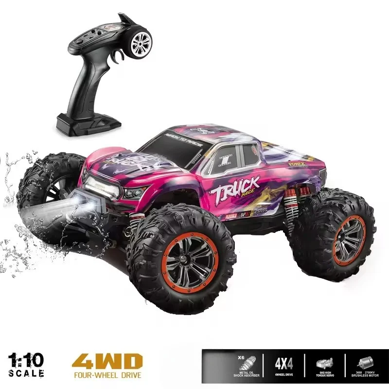 Высокоскоростная радиоуправляемая машинка 85 кмч, 2,4 ГГц, 4WD, масштаб 1:10, с бесщеточным двигателем, внедорожник для дрифта, подарок для мальчиков и детей (art.: 3920d4e610aae) - 3920d4e610aae