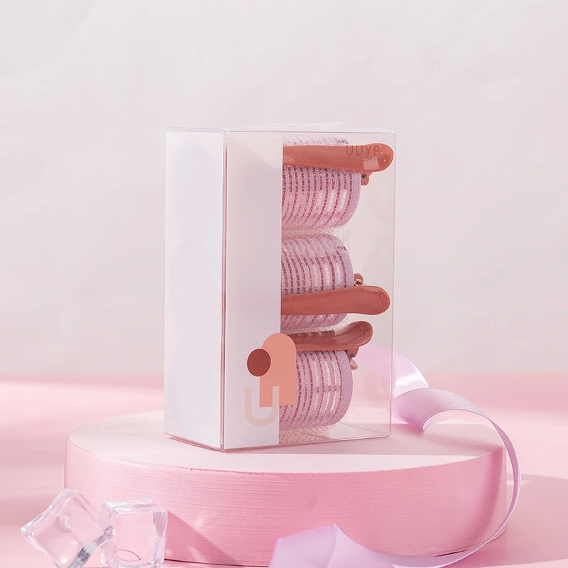 Бигуди для волос 3 шт./лот Пластиковые самоклеящиеся завивки | Красота и здоровье