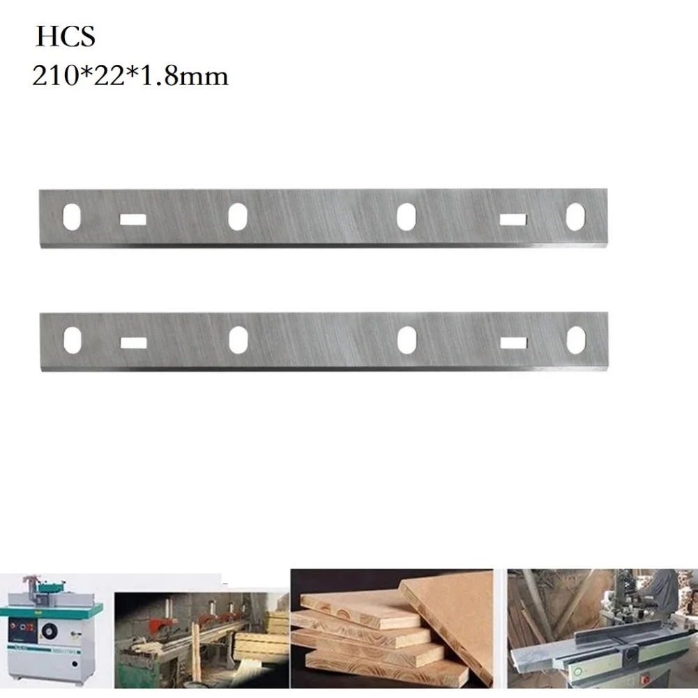 

Cutting Planer Blades 210*22*1.8mm 8in Accessories Fittings Reliable Replacement Spare Parts Tools Wood Planer