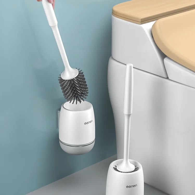 Wall Mounted Toilet Brush Creative Simple Bathroom Cleaning Set Tools Accessories Toilet Brush Escobilla Wc Home Products DB60MT