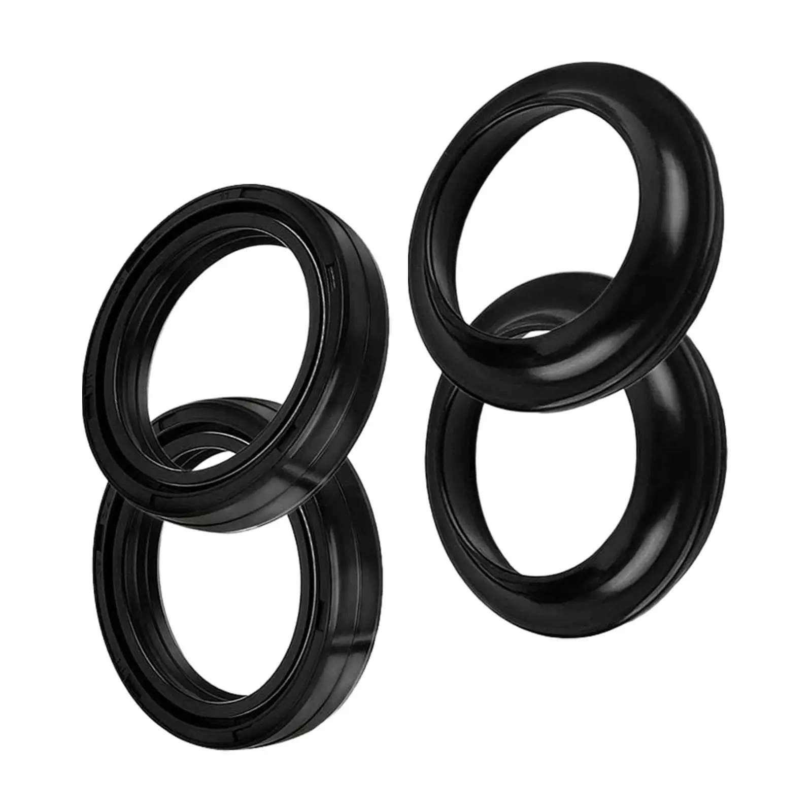 4x 39x52x11mm Fork Damper Oil Seal Dust Cover for XL883N Xlh883L