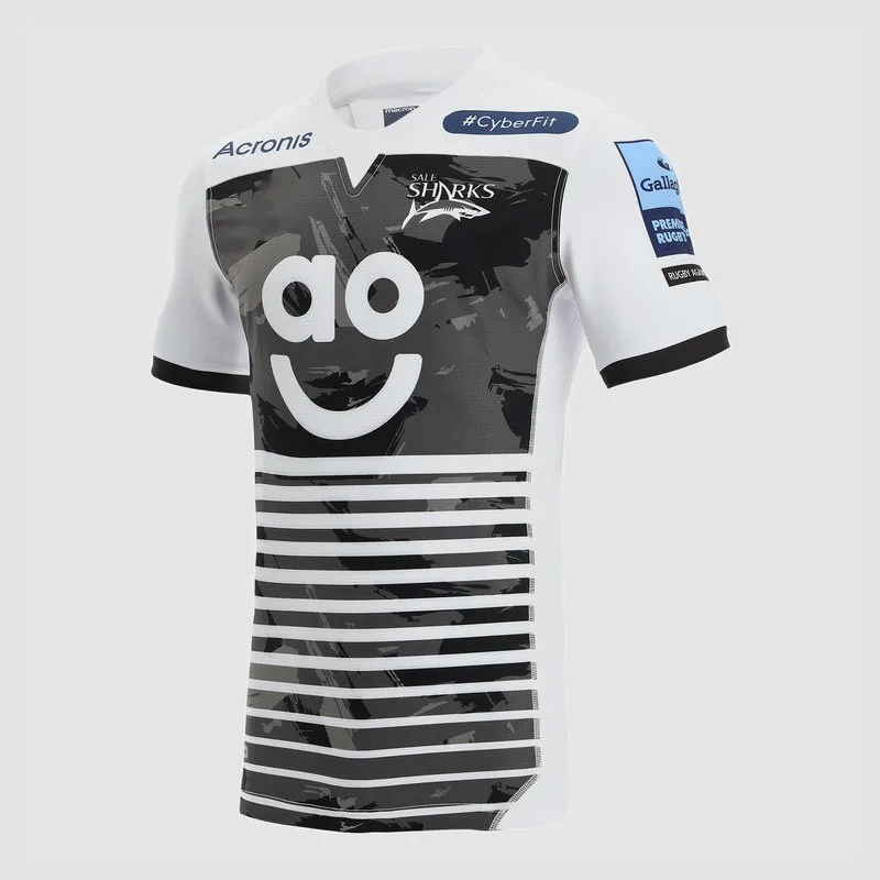 

2022 Sale Sharks Away Rugby Jersey Shirt 2022/23 SALE SHARKS AWAY RUGBY TRAINING JERSEY size S---5XL