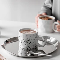 korean style ceramic mug coffee cup milk mark tea cup fashion office mug holiday gift