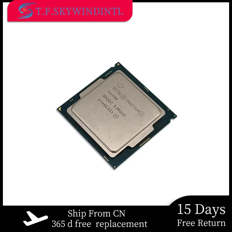 

Процессор Intel Pentium G4400, 3,3 ГГц, 2 Мб кэш-памяти, двухъядерный ЦП SR35K LGA1151 лоток для майнинга биткоинов в машине BTC
