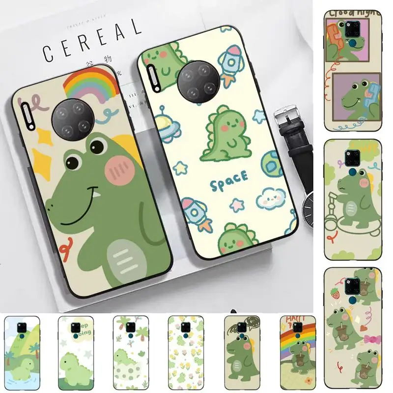 

Cute Animal Dinosaur Phone Case For Huawei Mate 10 20 30 40 50 lite pro Nova 3 3i 5 6 SE 7 pro 7SE